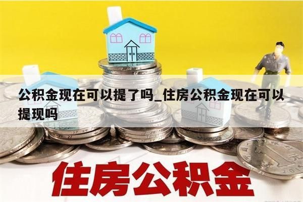 公积金现在可以提了吗_住房公积金现在可以提现吗